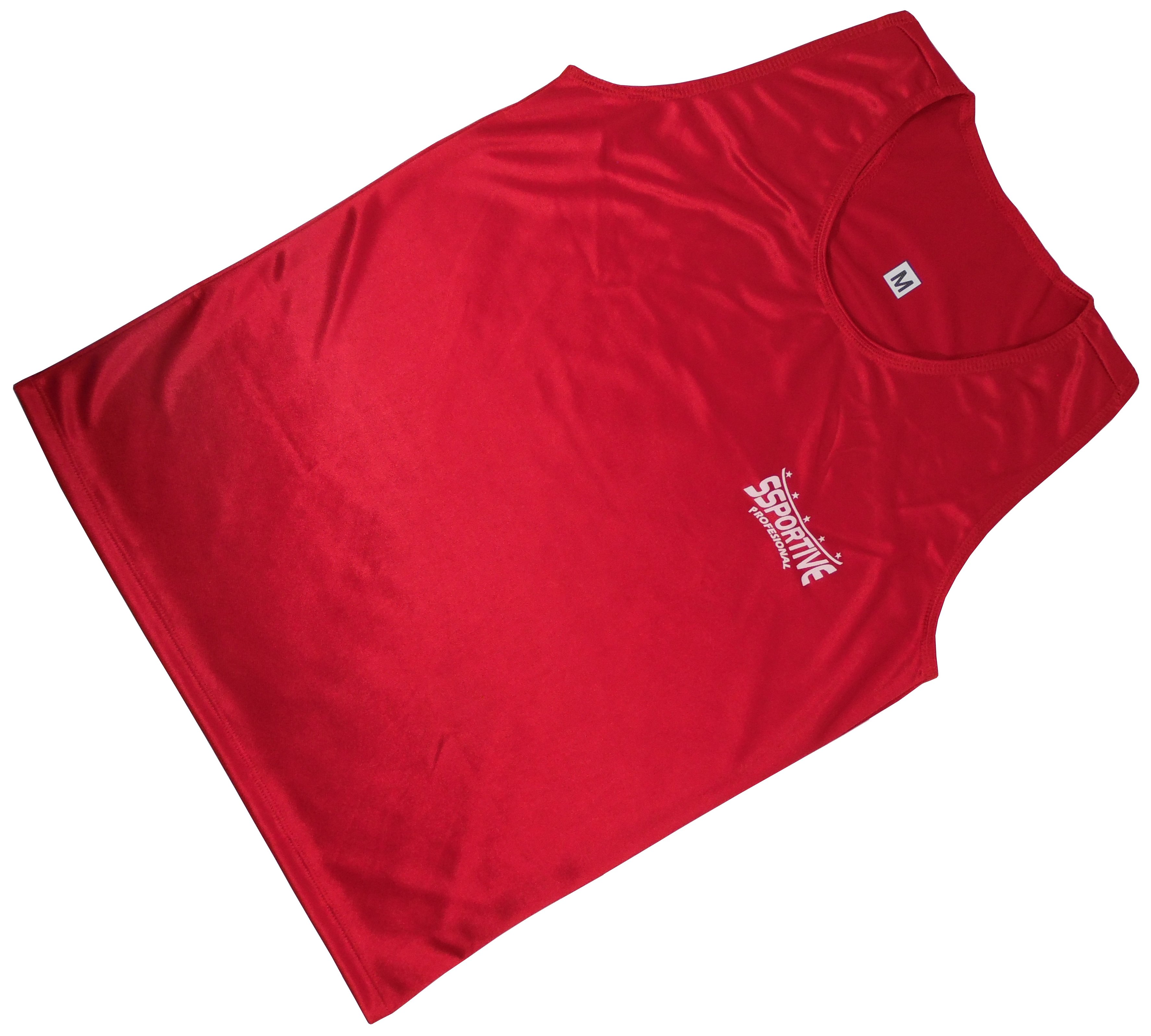 Camiseta, Playera Olimpica, Boxeo Amateur, Muay Thai, Kick Boxing, SSPortive, Roja, Mediana