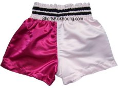 Shorts Muay Thai, Kick Boxing, Morales, Chica Mala Rosa