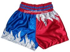 Shorts para Kick Boxing, Muay Thai, Morales, Craneo Pirata Tricolor