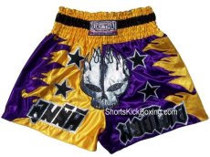 Shorts Kick Boxing, Muay Thai, Morales, Vengador Fantasma Morado