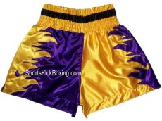 Shorts Muay Thai, Kick Boxing, Morales, Vengador Fantasma Morado